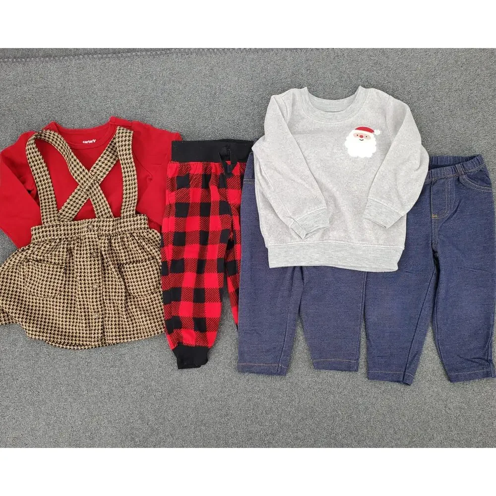 Carter's Bundle‎ of 6 Baby Girl Items Size 12 Months Pre-Owned